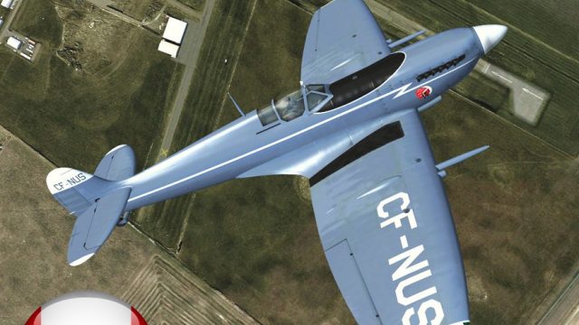 Screenshot 1 — Post-War Spitfire LF Mk IX Clipped Wings