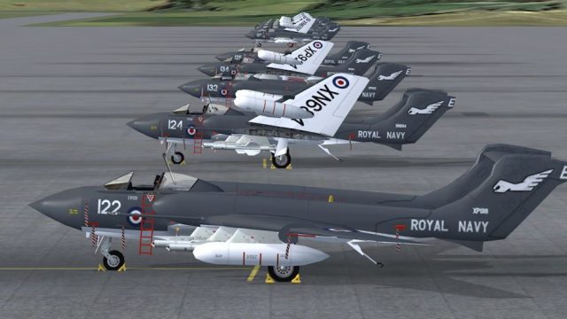 Screenshot 1 — DeHavilland Sea Vixen