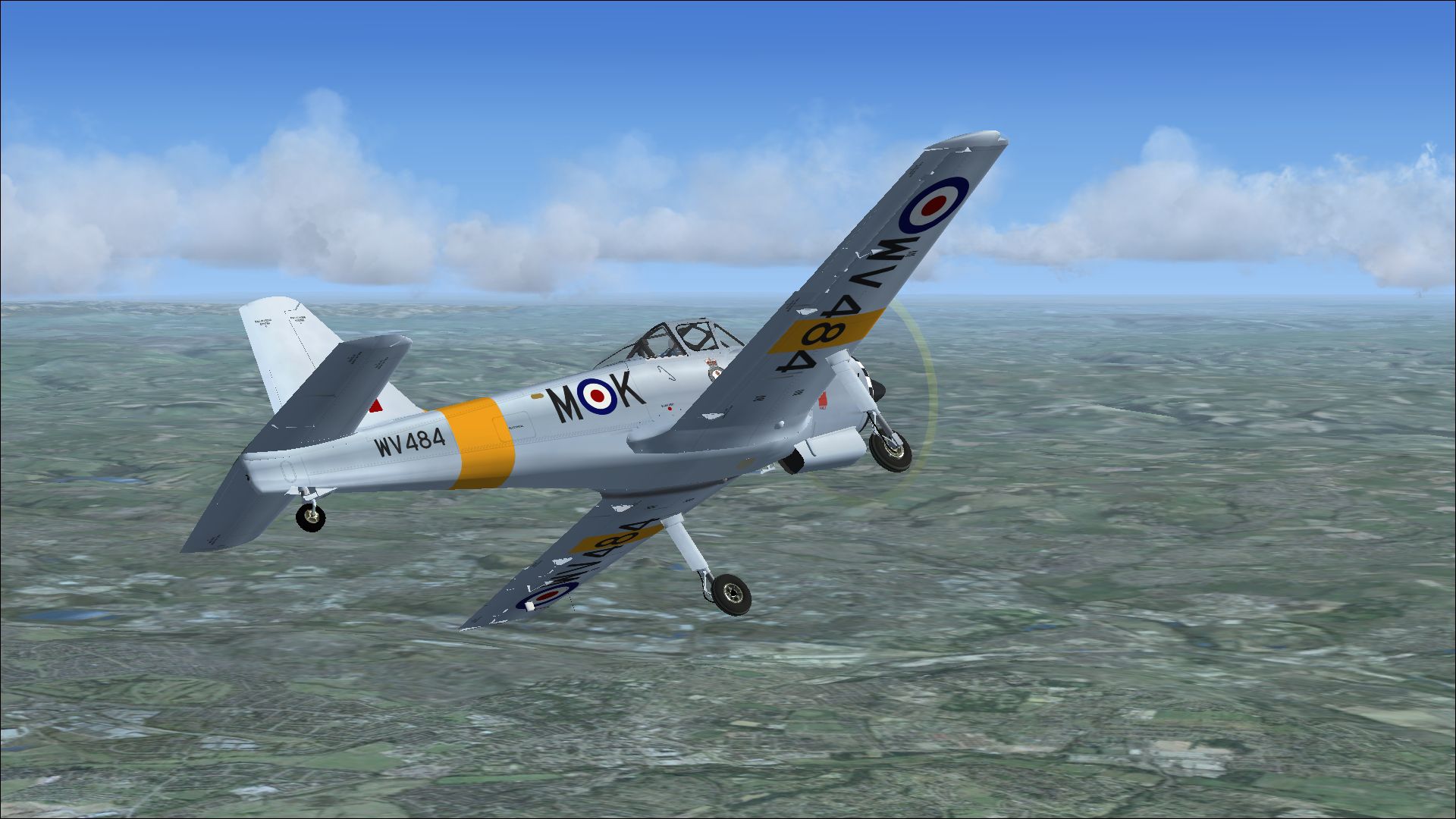 Percival Provost WV484 for FSX