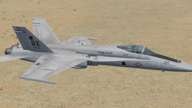 Screenshot 1 — F-18C's Of Railroad Valley