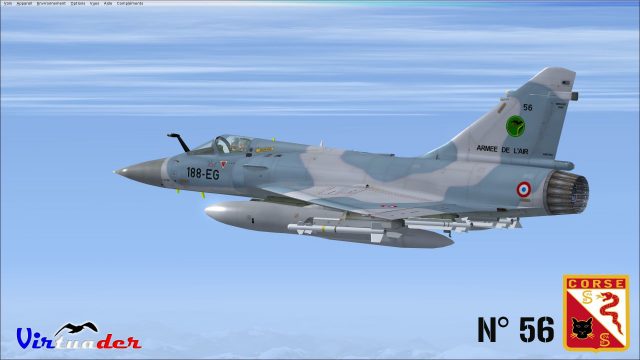 Screenshot 1 — Mirage 2000 3/11 Corse Squadron