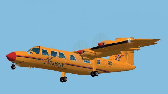 Screenshot 1 — BN2A Mk III Trislander GJOEY of Aurigny Air Services