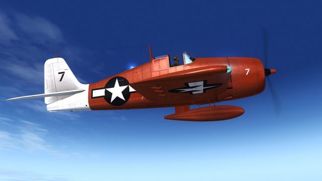 Screenshot 1 — US Navy Grumman F6F-3 Hellcat Drone