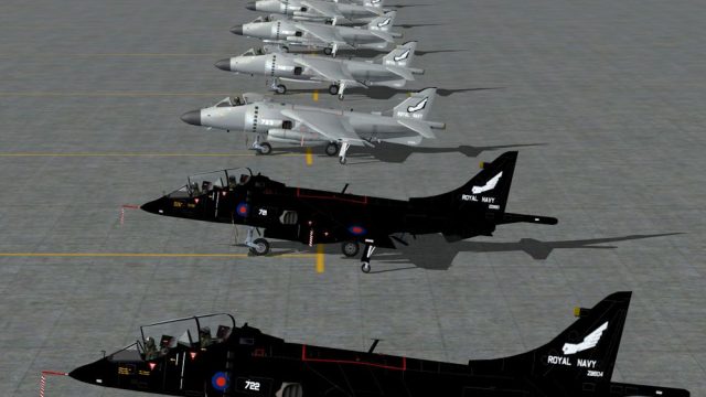 Screenshot 1 — Royal Navy BAe Sea Harrier