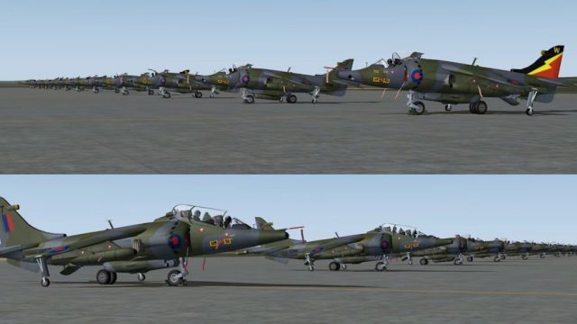 Screenshot 1 — RAF BAe Harrier