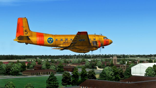 Screenshot 1 — Swedish Air Force Douglas C-117D
