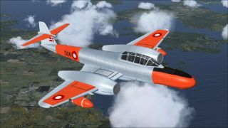 Screenshot 1 — FSX/Prepare3D Danish Meteor NF11