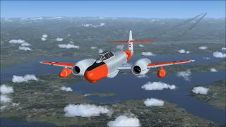 Screenshot 2 — FSX/Prepare3D Danish Meteor NF11