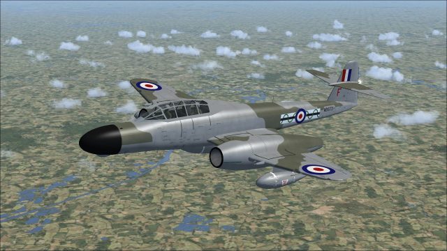 Screenshot 1 — RAF Meteor NF11 WD673