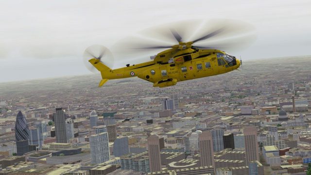 Screenshot 1 — RAF EH-101 Helicopter