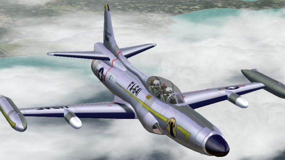 Lockheed F-94C Starfire Updated Package for FSX