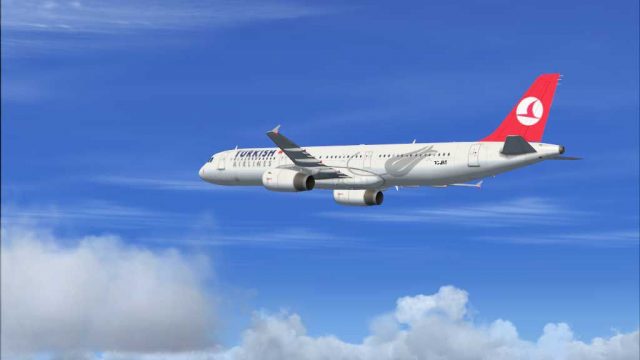 Screenshot 1 — THY Airbus A321