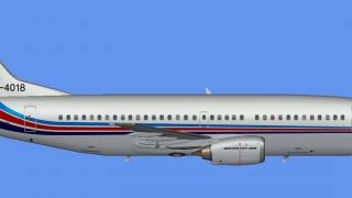 Screenshot 2 — PLAAF Boeing 737-300 and 737-700