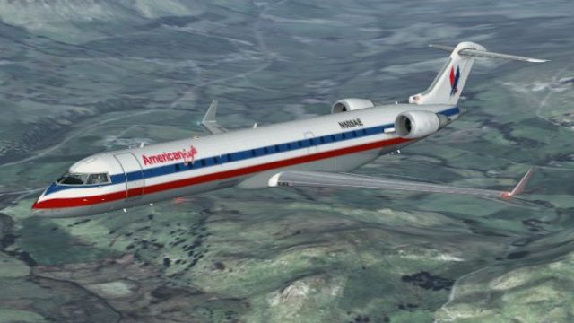 Screenshot 1 — CRJ-700 Commuter Package