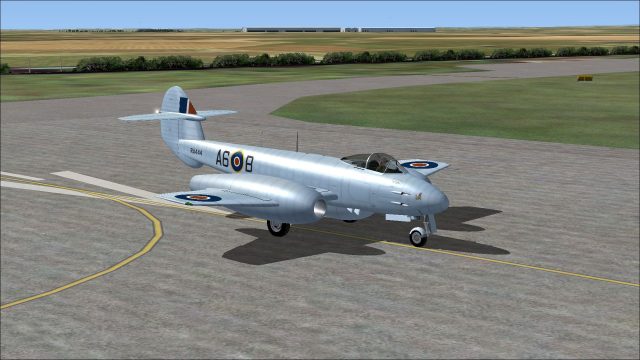 Screenshot 1 — Gloster Meteor F4 RA444