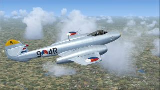 Screenshot 2 — Gloster Meteor F4 RNLAF I-75