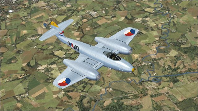 Screenshot 1 — Gloster Meteor F4 RNLAF I-75