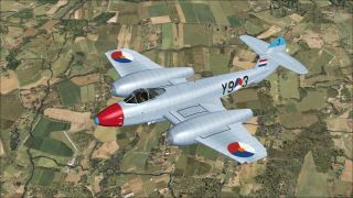 Screenshot 1 — Gloster Meteor F4 RNLAF I-33