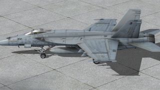 Screenshot 1 — US Navy VFA-146 Blue Diamonds Line Bird F/A-18E R