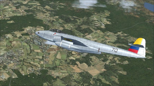 Screenshot 1 — Ecuador Gloster Meteor FR9