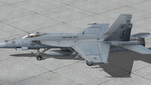 Screenshot 1 — USMC VMFA-533 F/A-18E 2011