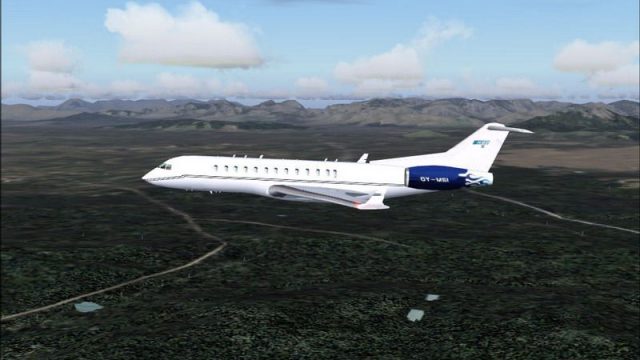 Screenshot 1 — Bombardier BD-700 Global Express