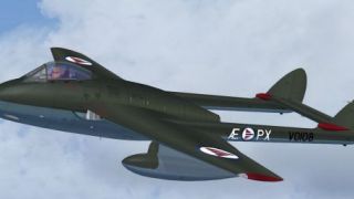 Screenshot 4 — RNoAF de Havilland Vampire F.3/FB.52