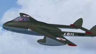 Screenshot 2 — RNoAF de Havilland Vampire F.3/FB.52