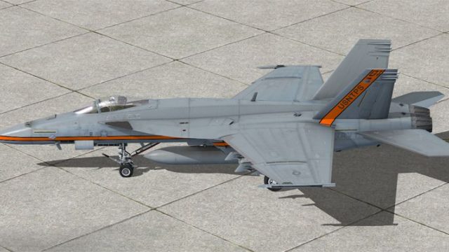 Screenshot 1 — US Navy F/A-18E USNTPS