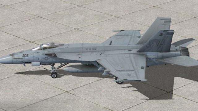 Screenshot 1 — US Navy VFA-192 Golden Dragons Line F/A-18E
