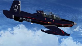 Screenshot 2 — Beechcraft T-6C "N3000"