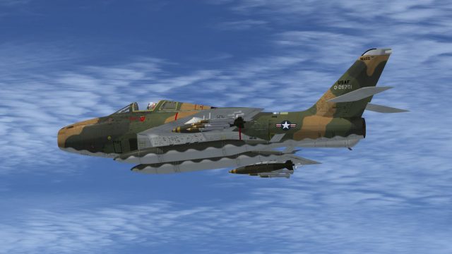 Screenshot 1 — Republic F-84F 131st TFS Mass ANG