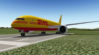 Screenshot 1 — DHL Boeing 787F