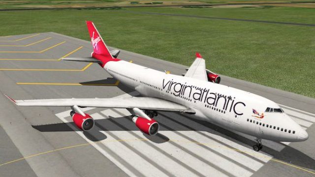 Screenshot 1 — Virgin Atlantic Boeing 747