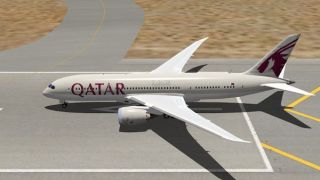 Screenshot 1 — Qatar Airways Boeing 787