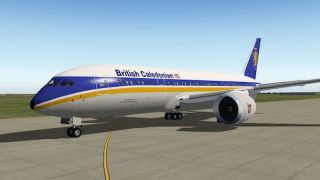 Screenshot 2 — British Caledonian Boeing 787