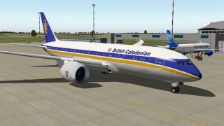 Screenshot 1 — British Caledonian Boeing 787
