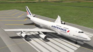 Screenshot 1 — Air France Boeing 747