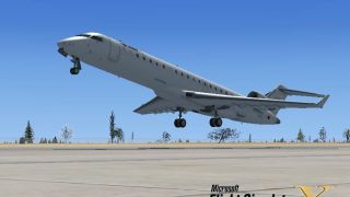 Screenshot 1 — CRJ-700 FSX Livery