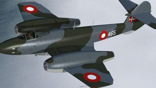 Screenshot 3 — RDSF Gloster Meteor F.Mk.4 '43-465'