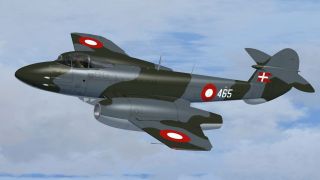 Screenshot 2 — RDSF Gloster Meteor F.Mk.4 '43-465'