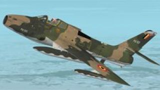 Screenshot 2 — Belgian Air Force Republic F-84F 1st Sqdn