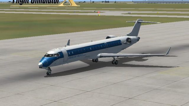 Screenshot 1 — American Pacific Bombardier CRJ-700