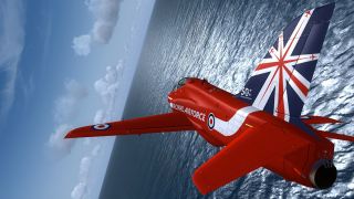 Screenshot 1 — RAF Red Arrows Hawk T.1