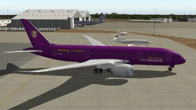 Screenshot 1 — Etihad Boeing 787 Guest Ambassadors