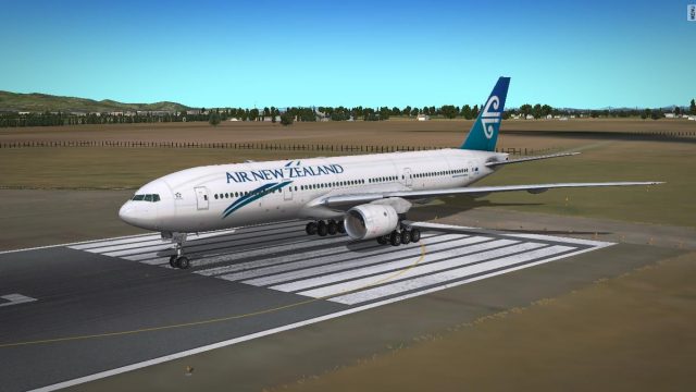 Screenshot 1 — Air New Zealand Boeing 777-200ER
