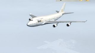 Screenshot 1 — Boeing 747-400 FSX Livery