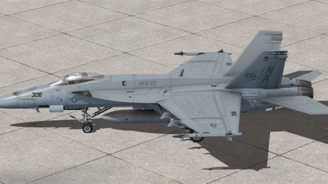 Screenshot 1 — US Navy VFA-113 Stingers Line F/A-18E