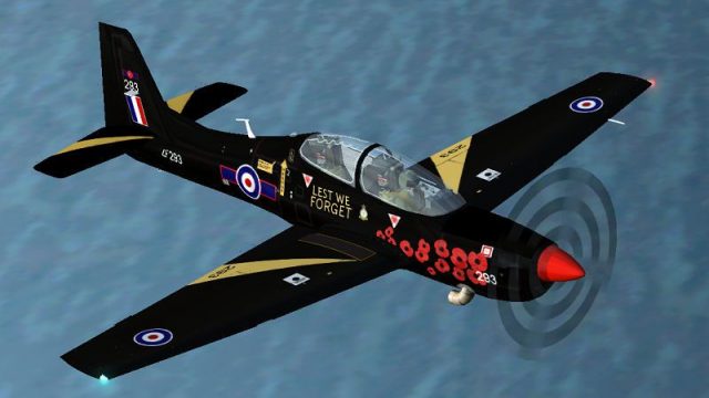 Screenshot 1 — RAF Tucano 2014 ZF293