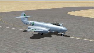 Screenshot 1 — Egyptian Gloster Meteor F4